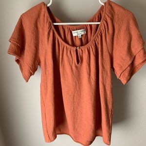 Madewell Texture & Thread blouse